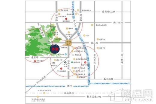 杭州湾峙山庄园位置图